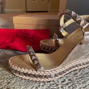 Pyraclou Espadrille Wedge Sandal CHRISTIAN LOUBOUTIN